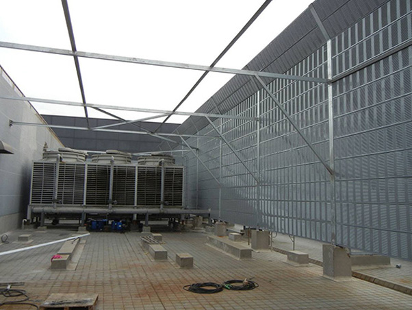 冷卻塔聲屏障安裝案例